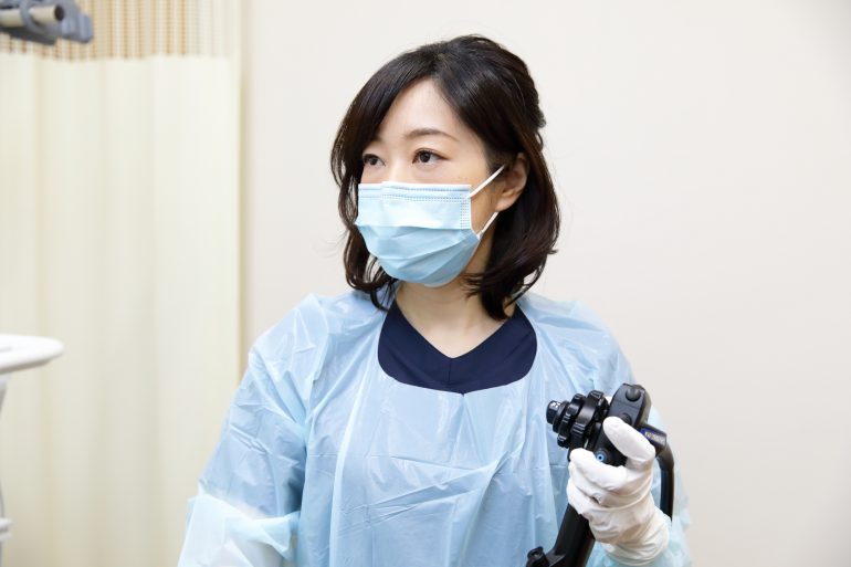 特徴3 女性医師が胃カメラ検査を担当することもできます
