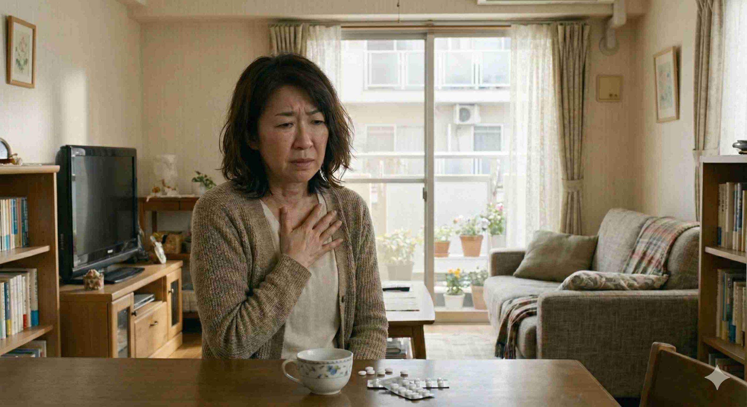 胸やけとSASの関連イメージ